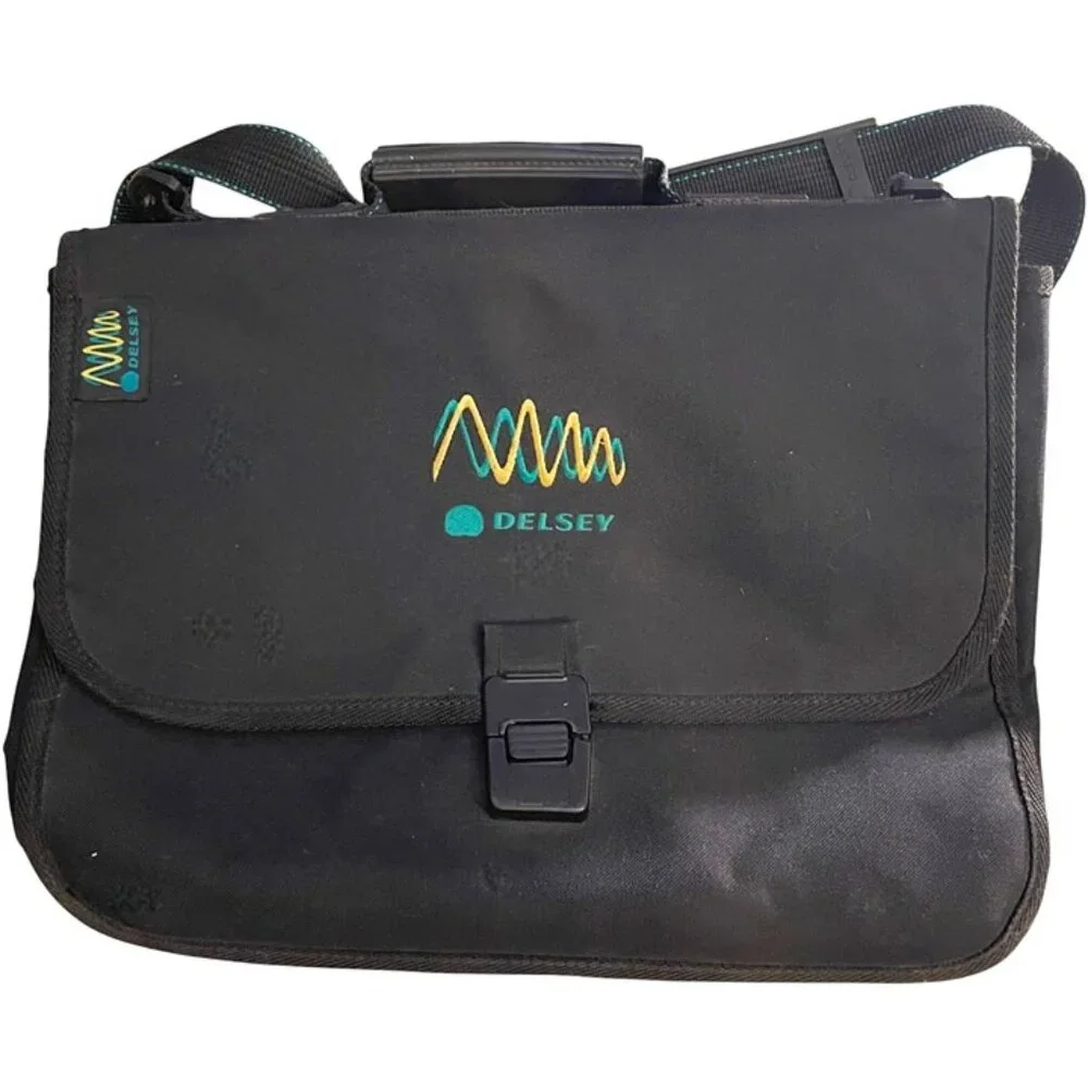 Delsey laptop messenger bag